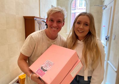 Marketing assistant with Jamie Laing